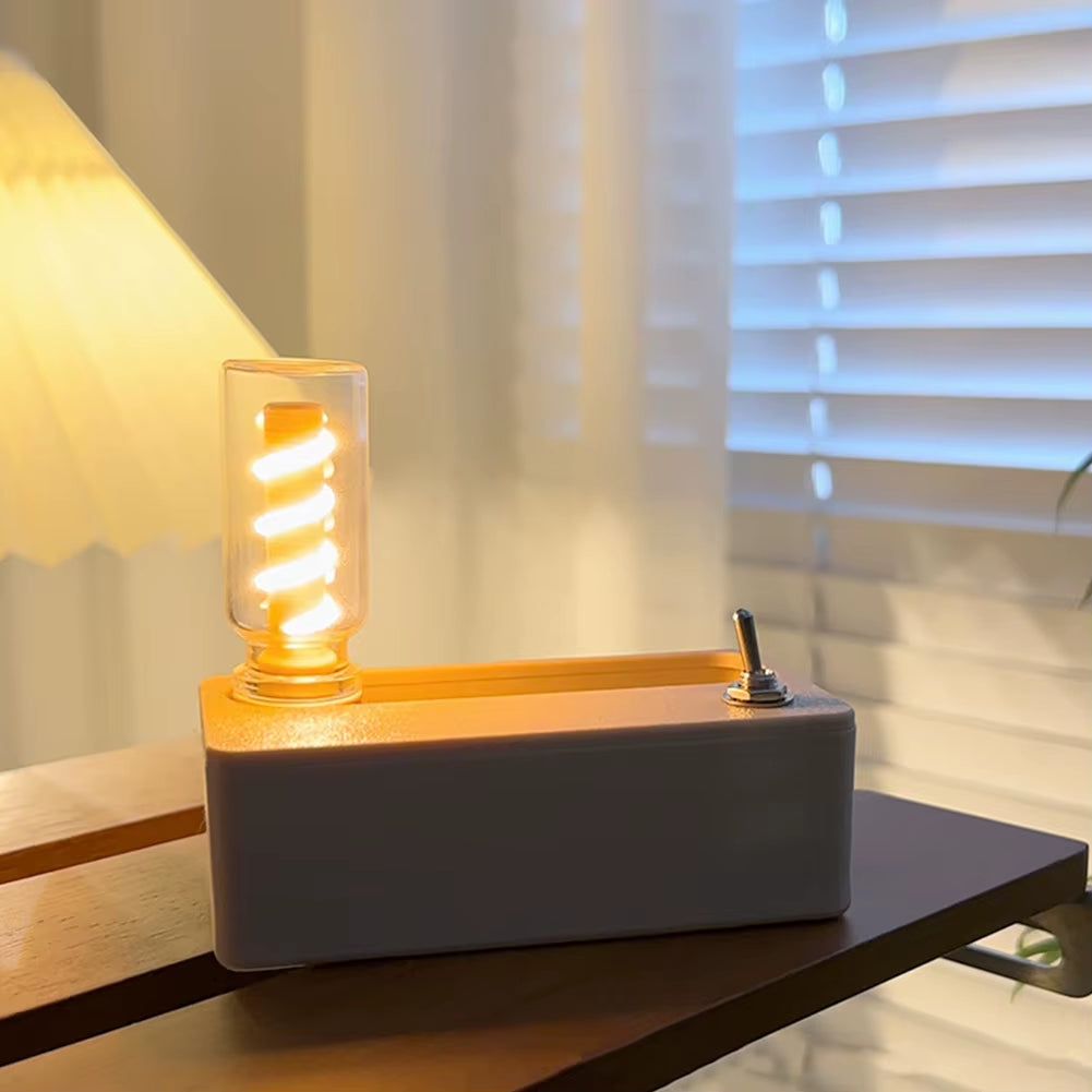 Press Lever Ejection Night Light Mechanical Flip Flexible Light Ornament Stress Relief Magnetic Suction Lamp for Outdoor Camping